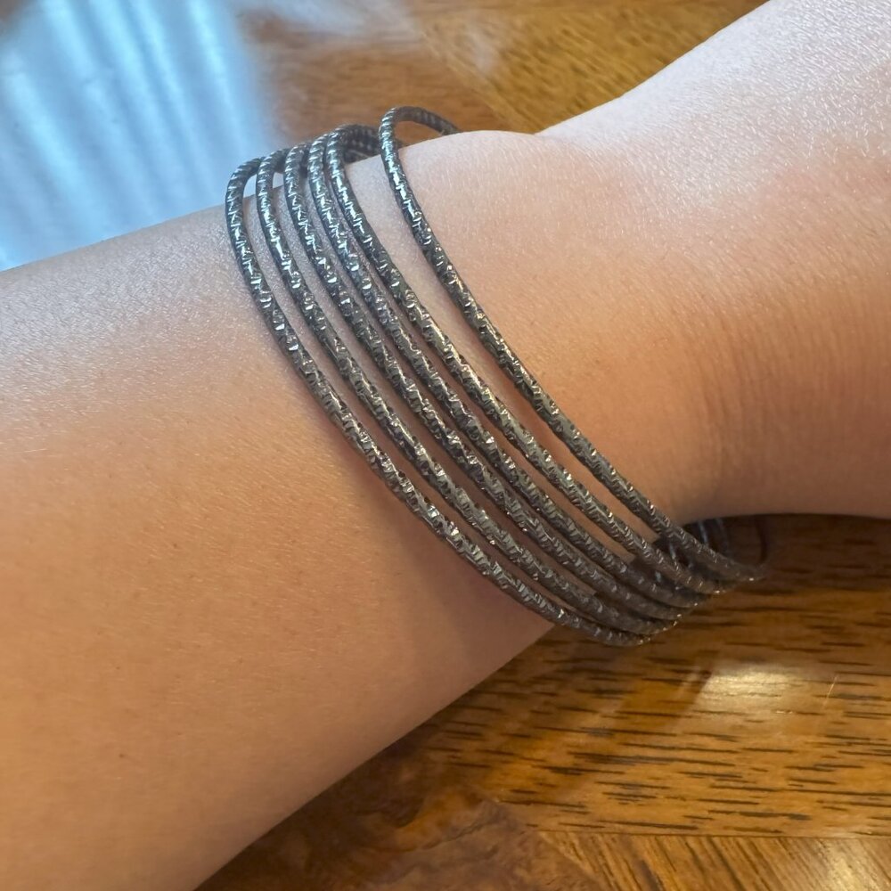 6-Piece Bangle Set - Picture 6 of 7